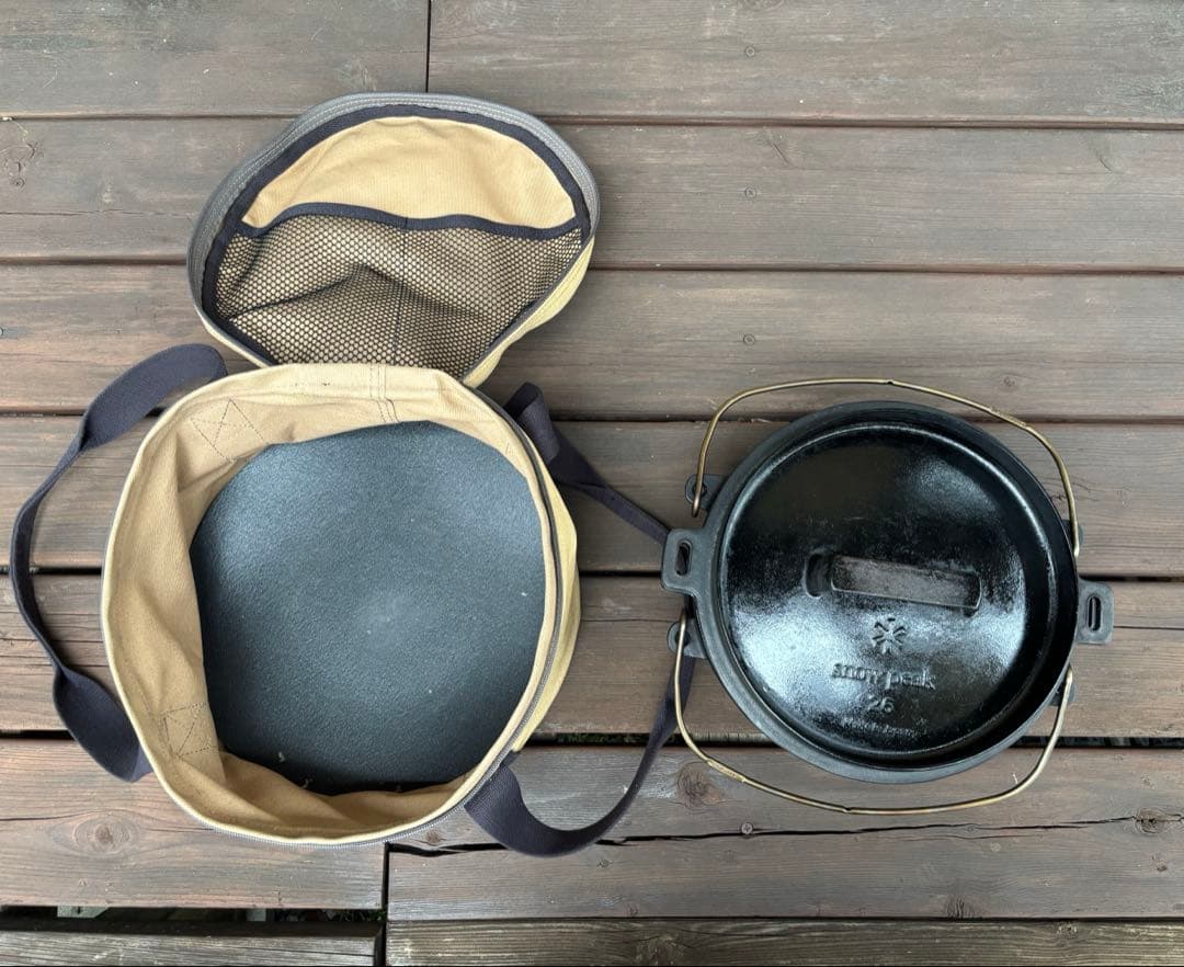  Peak ダッチオーブン 26 収納バッグ付き