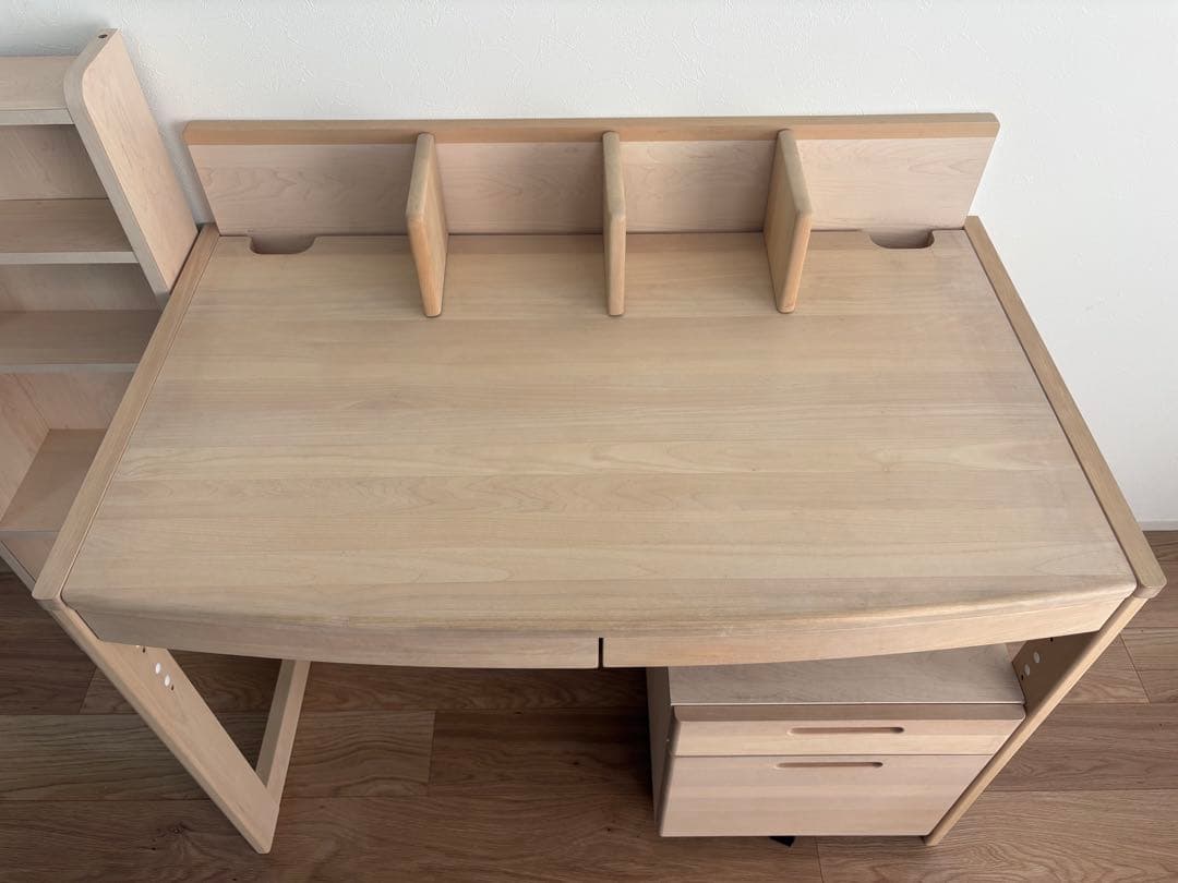 堀田木工所　hotta woody 学習机　棚・ワゴン付き