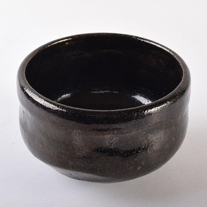 茶道具　黒楽茶碗　時代箱　V　R8626