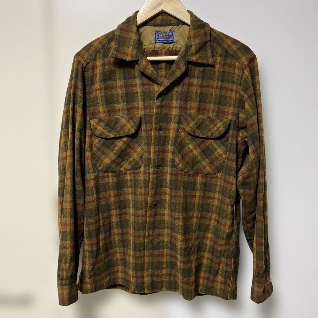 【最終値下げ】60s Pendleton ペンドルトン　ウール　チェック　M