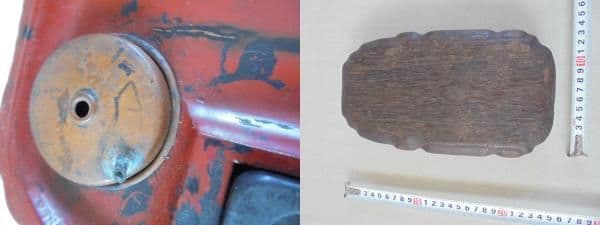 AKa6179　根来？　古い硯箱