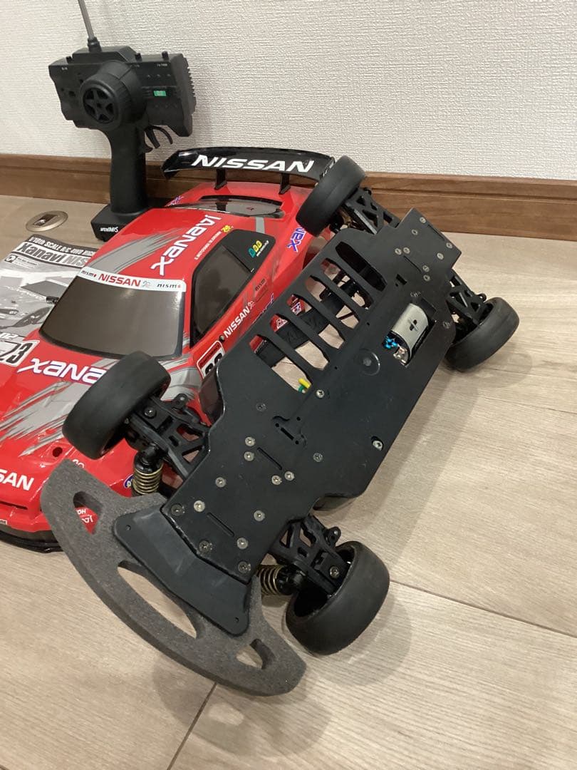 タミヤ　スカイライン　ニスモGT-R R34 TB-02シャーシ 1/10