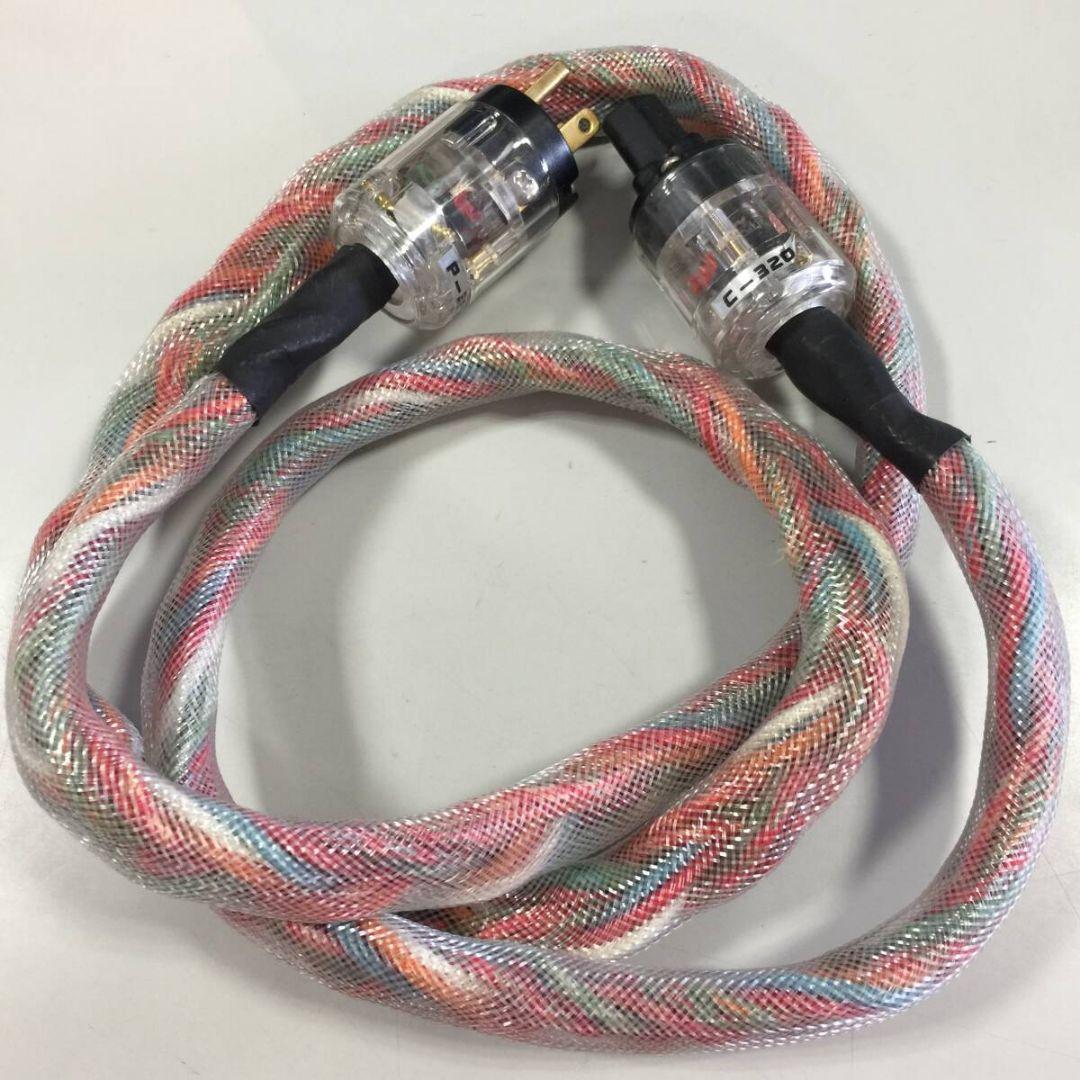 電源コード ケーブル 全長約160㎝ オーディオ機器 アクセサリー 配線 音響