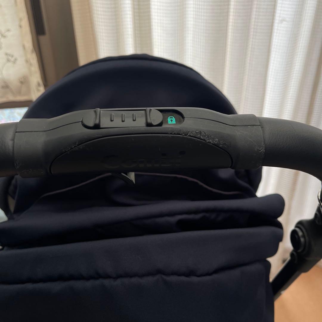 【美品】コンビ ベビーカー スゴカル minimo エッグショック DM