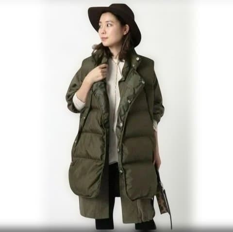 ニアバイミー　ダウンベスト　Deuxieme Classe AP Studio