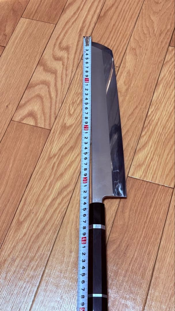 鱧切　骨切　尺一　黒檀銀一本