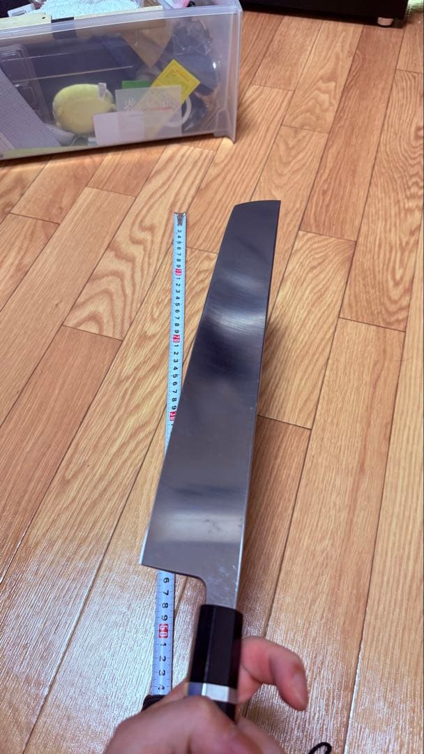 鱧切　骨切　尺一　黒檀銀一本