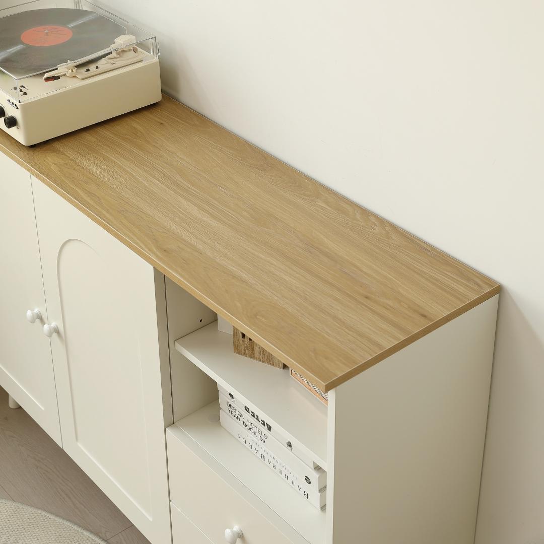 キャビネット サイドボード チェスト 収納棚 北欧おしゃれ 幅118 NxW