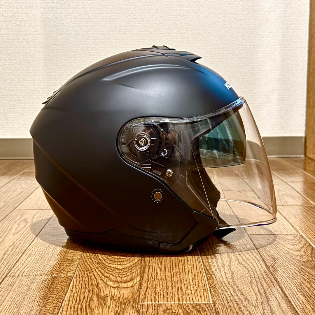 KOMINE ジェットヘルメット HK-172 マットブラック