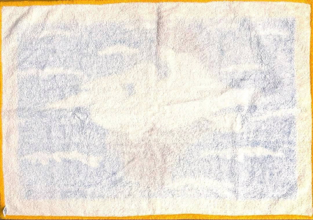 美品 可愛い エルメス ビーチタオル ラグ 玄関マット ペリカン 夏 海