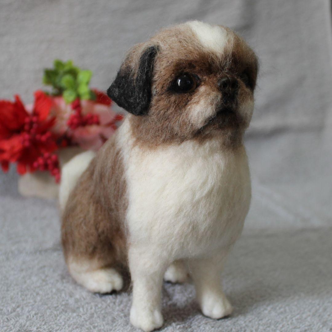 chiru(プロフィール必読)さま専用 羊毛フェルト リアルで可愛いワンちゃん