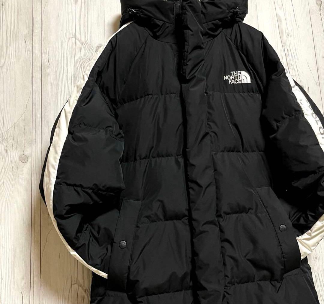 THE NORTH FACE ロングダウンジャケット S ブラック　ノースフェイ