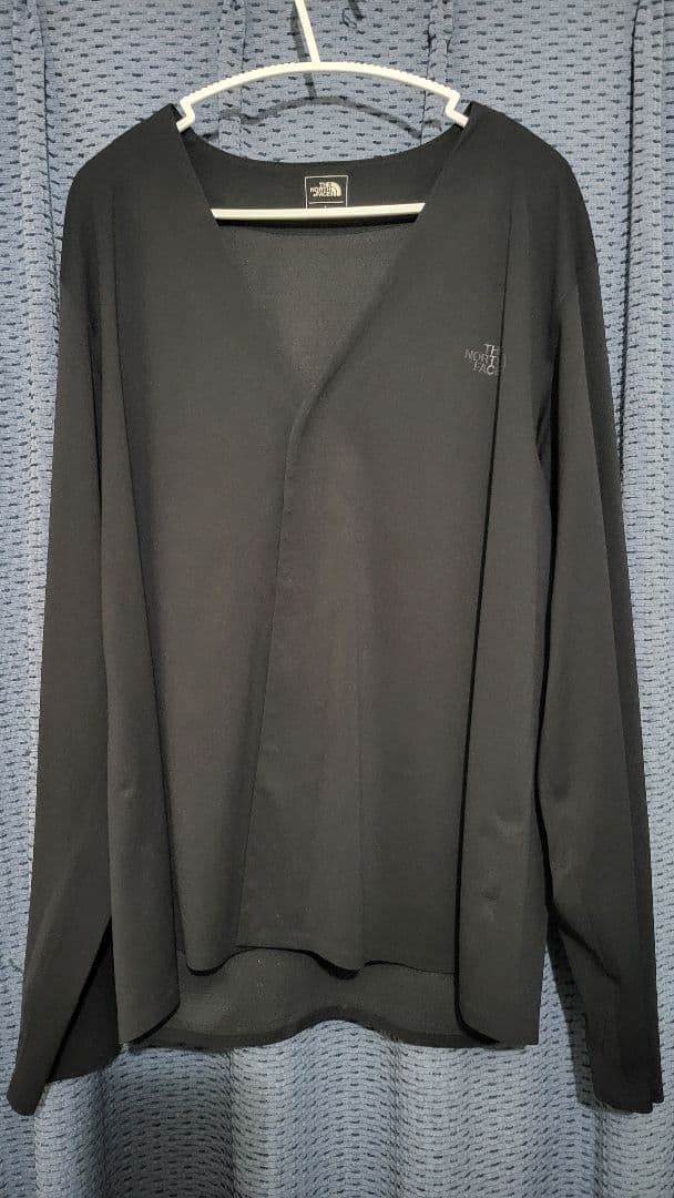 THE NORTH FACE テックラウンジカーディガン ブラック Lサイズ