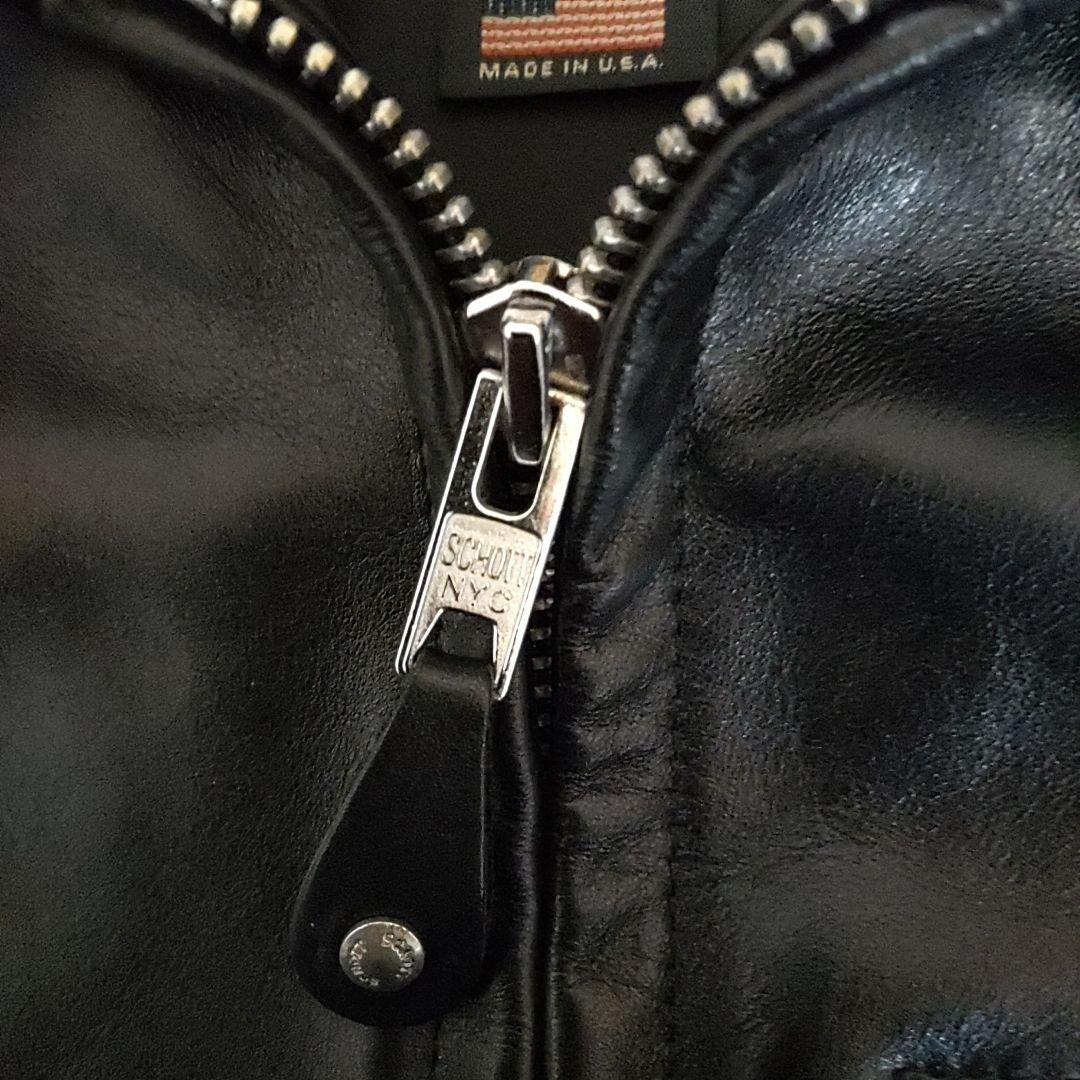 【40サイズ】Schott 103US レザートラッカージャケット