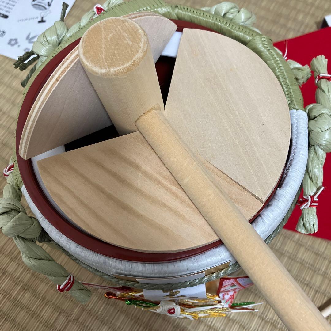 ミニ樽　ミニ鏡開き　お祝い　3個セット