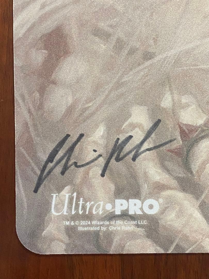 あ*ー様 black lotus プレイマット　ブラックロータス アーティストサ