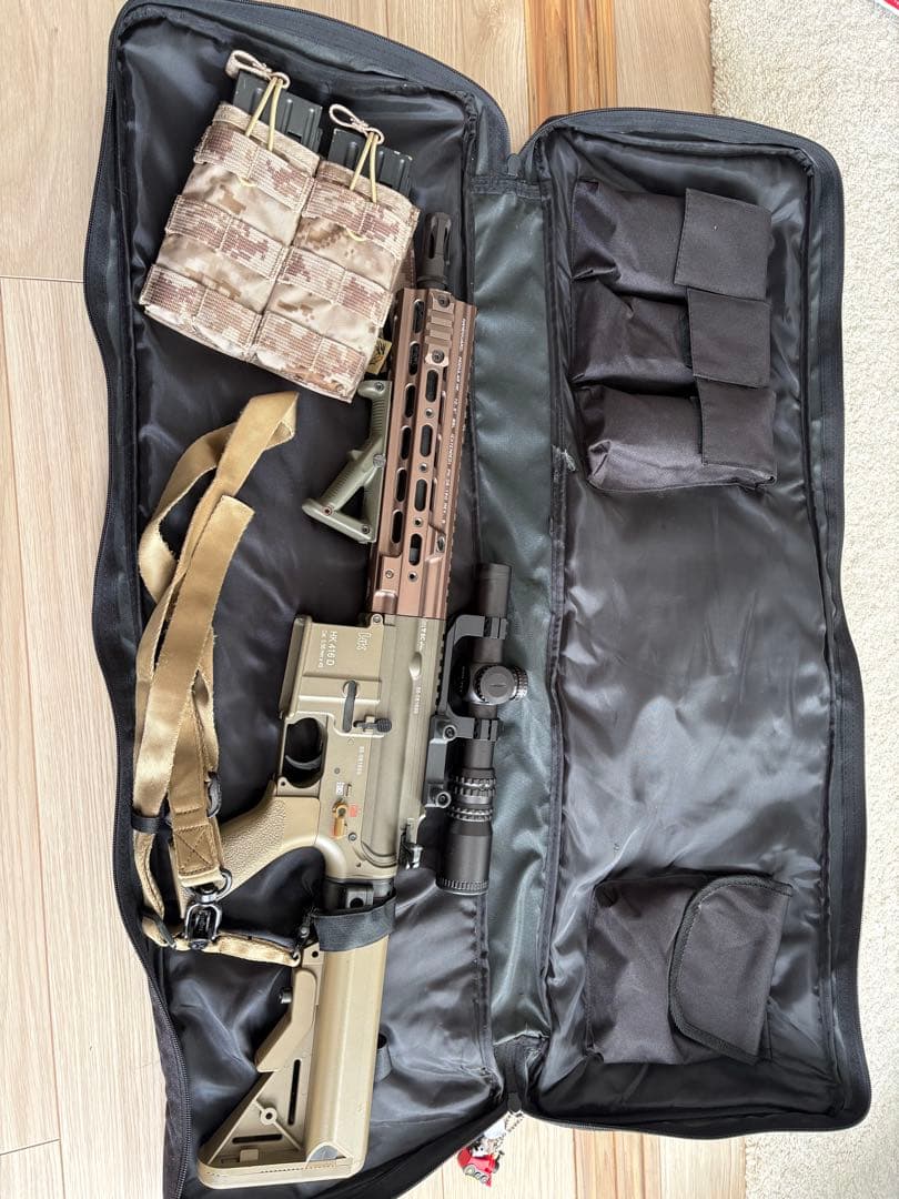 し*ね様 次世代電動ガン タンカラー 専用ケース付き