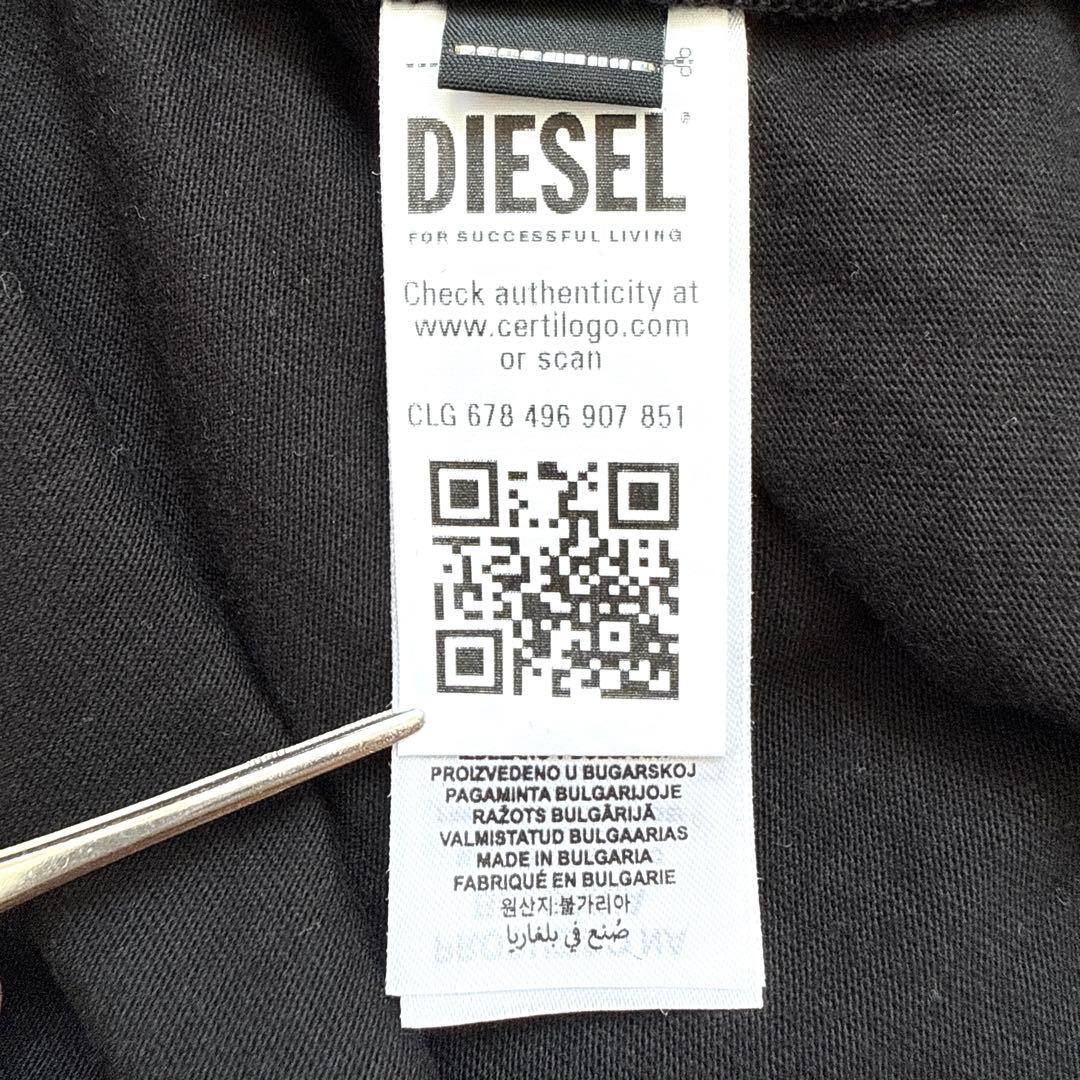 【美品✨】DIESEL ディーゼル オーバルD メタルロゴ タンクトップ XL