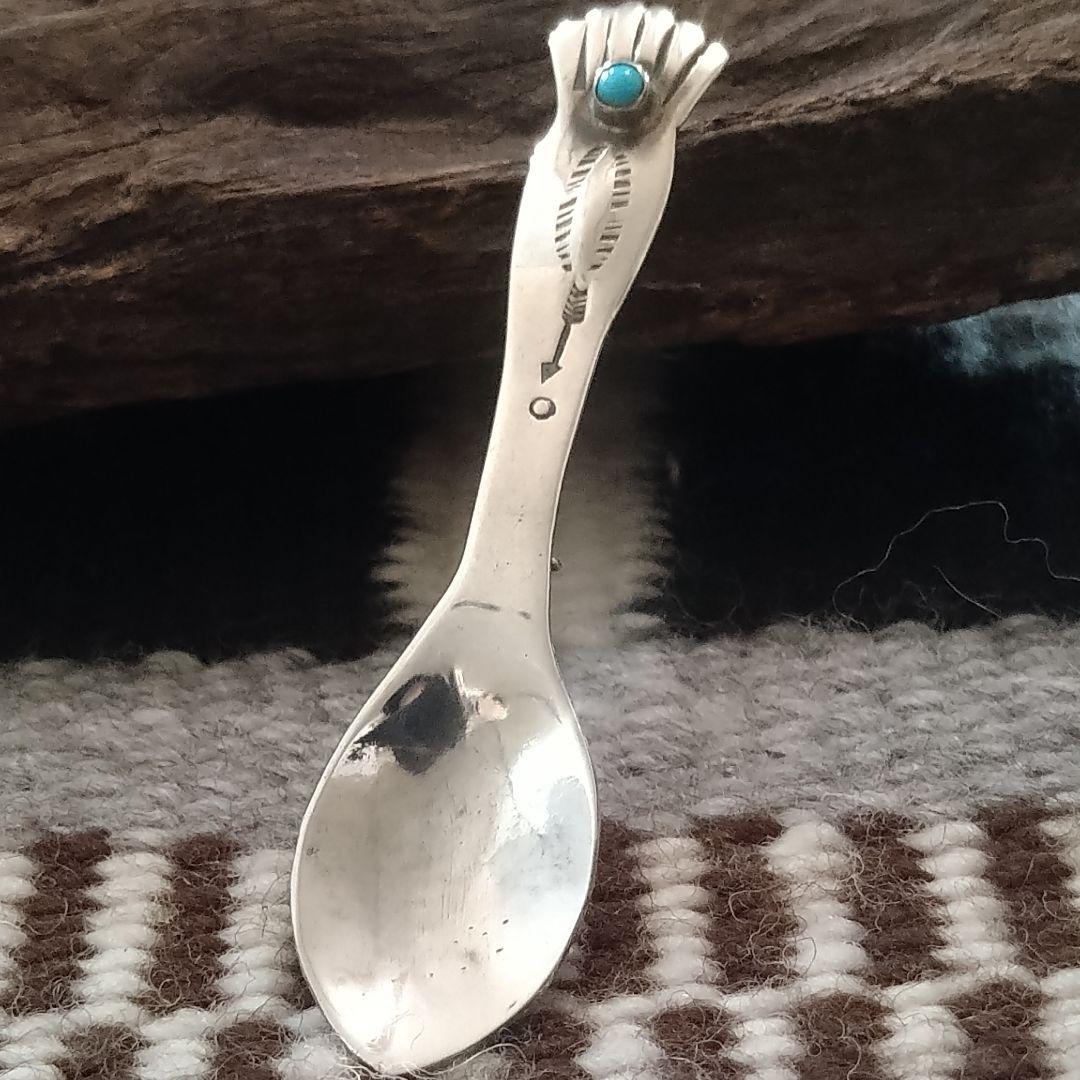 カトラリー(スプーン等) Vintage Fred Harvey Navajo Spoon Brooch