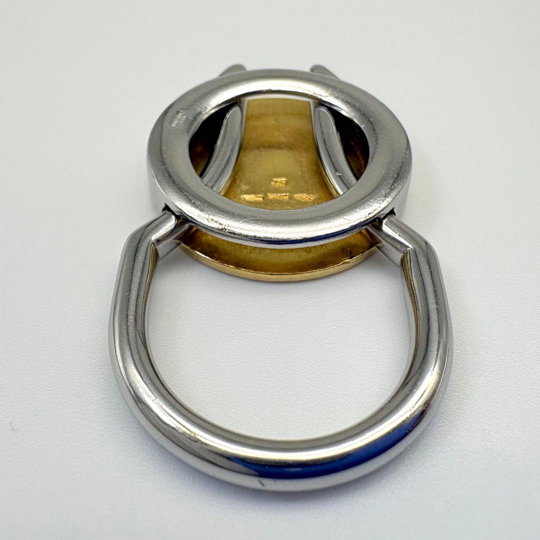 BVLGARI ブルガリ キーリング 750 オニキス 総重量13.4g