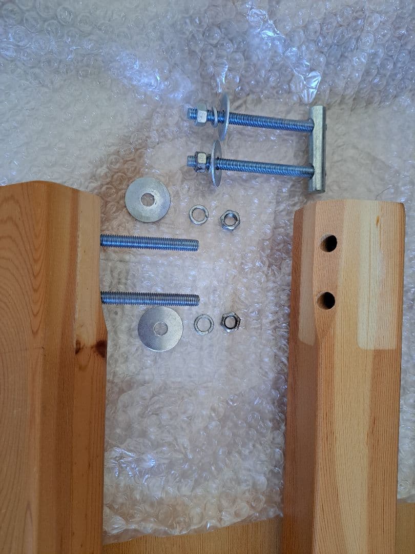 無印良品　学習机　パイン材　廃盤品