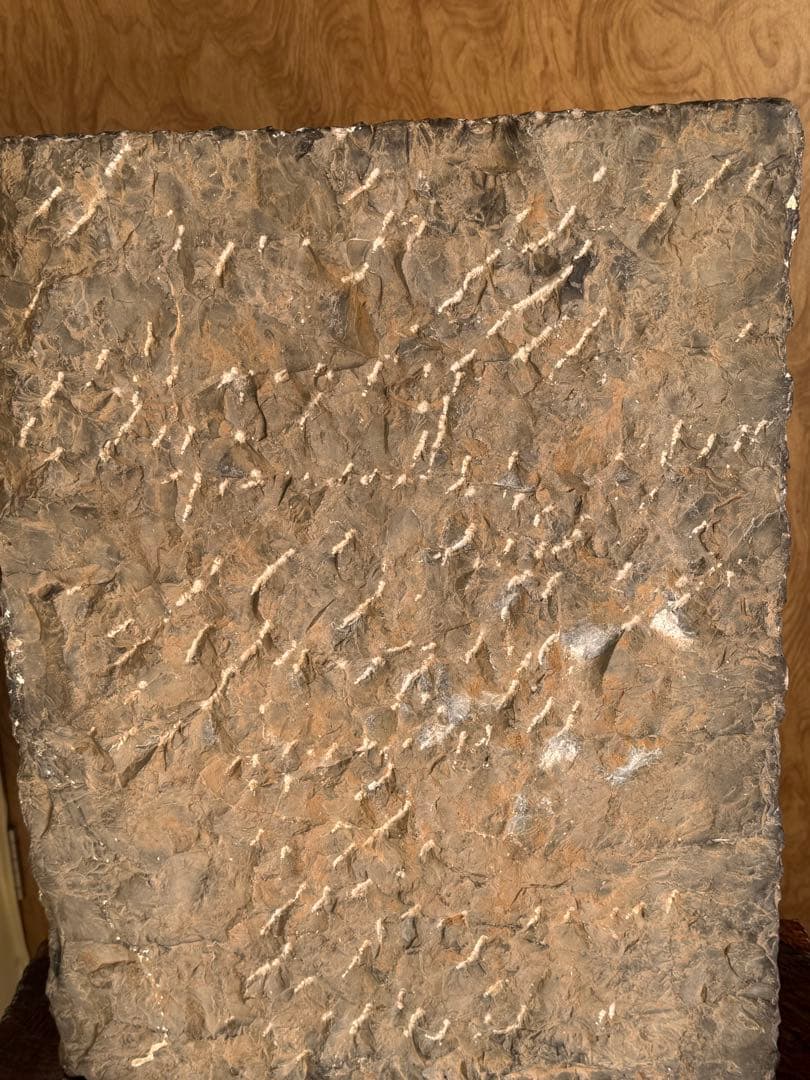 中国　石佛　三尊佛　台付　仏教美術　高さ約51cm 送料込み251211