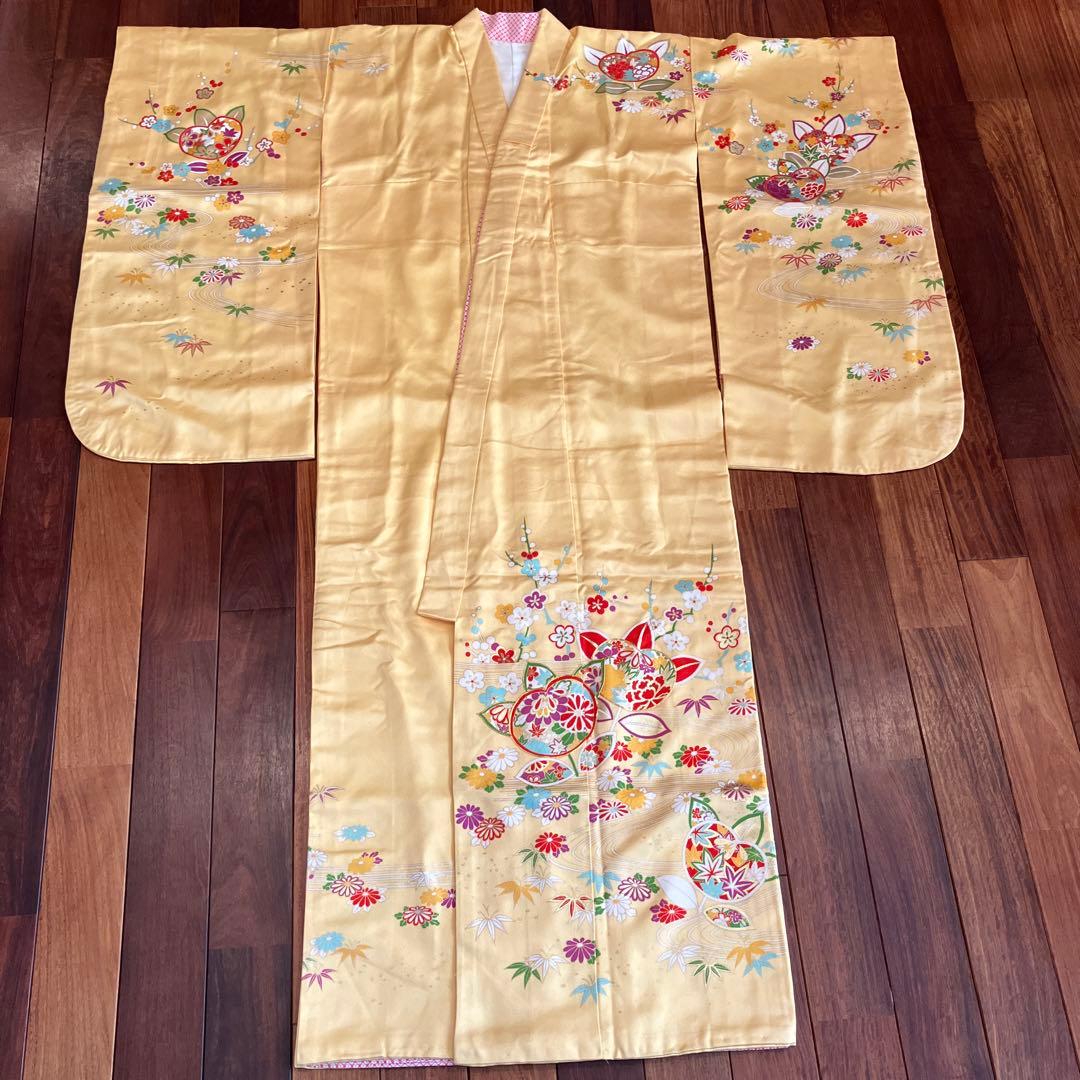 7歳七五三　着物・長襦袢　高島屋購入