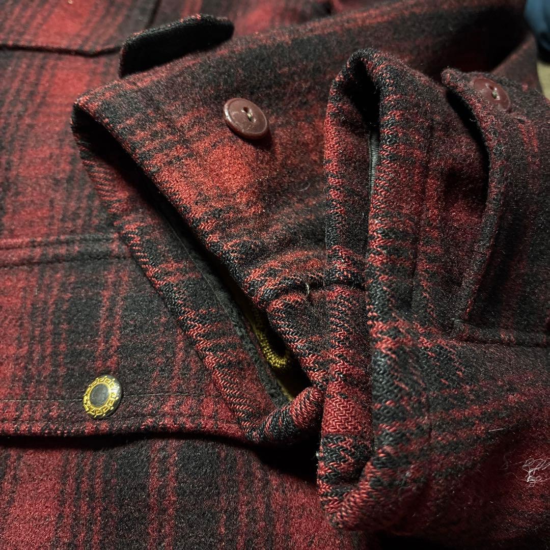 40s〜50s WoolRich バッファロー チェック マッキーノジャケット