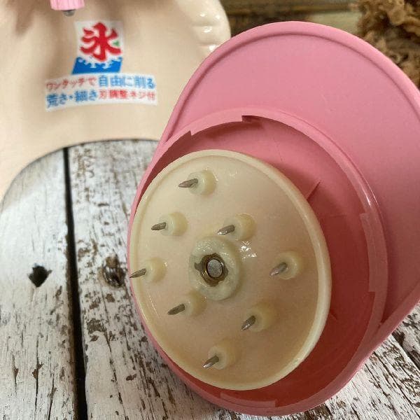80sヴィンテージ*高橋ライト工業所*古いパンダ 型のかき氷機*氷削機*レトロ