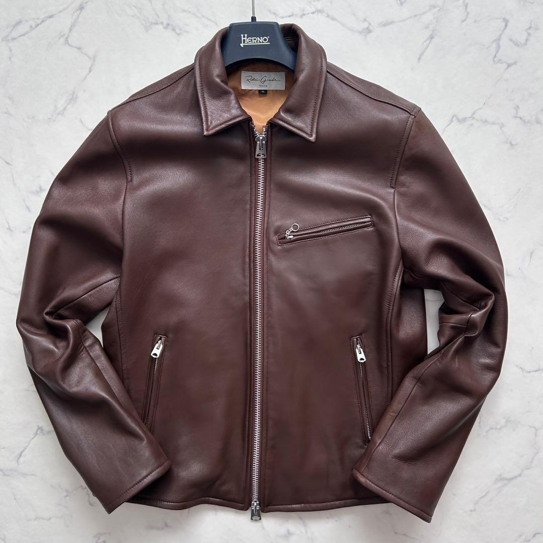 XL【極美品】retro grade シングルライダース シープレザージャケット