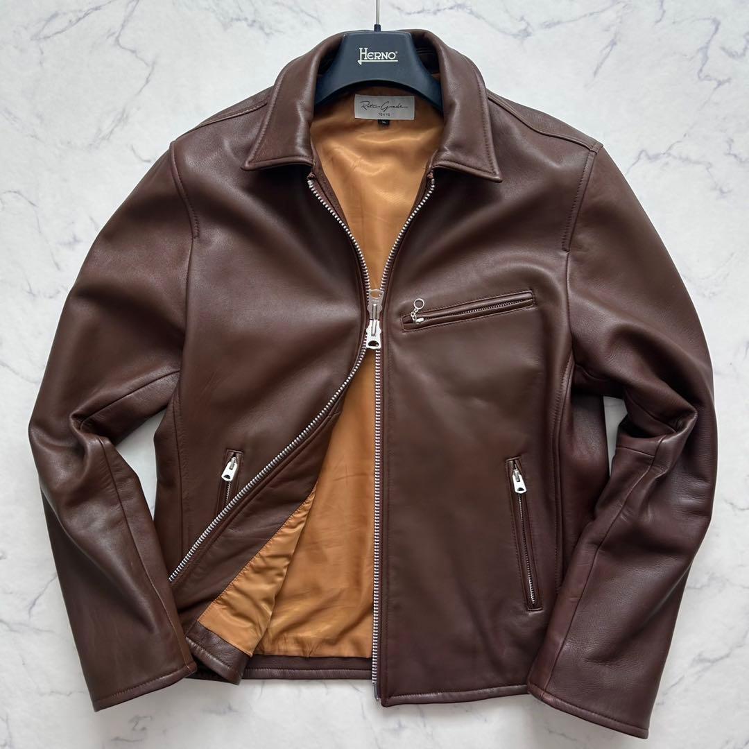 XL【極美品】retro grade シングルライダース シープレザージャケット