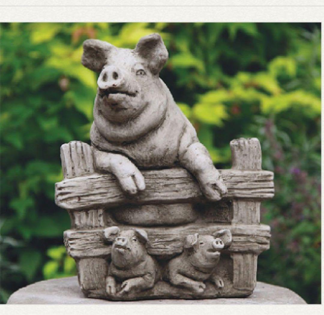 ワンダーデコール　オーナメント　pig family