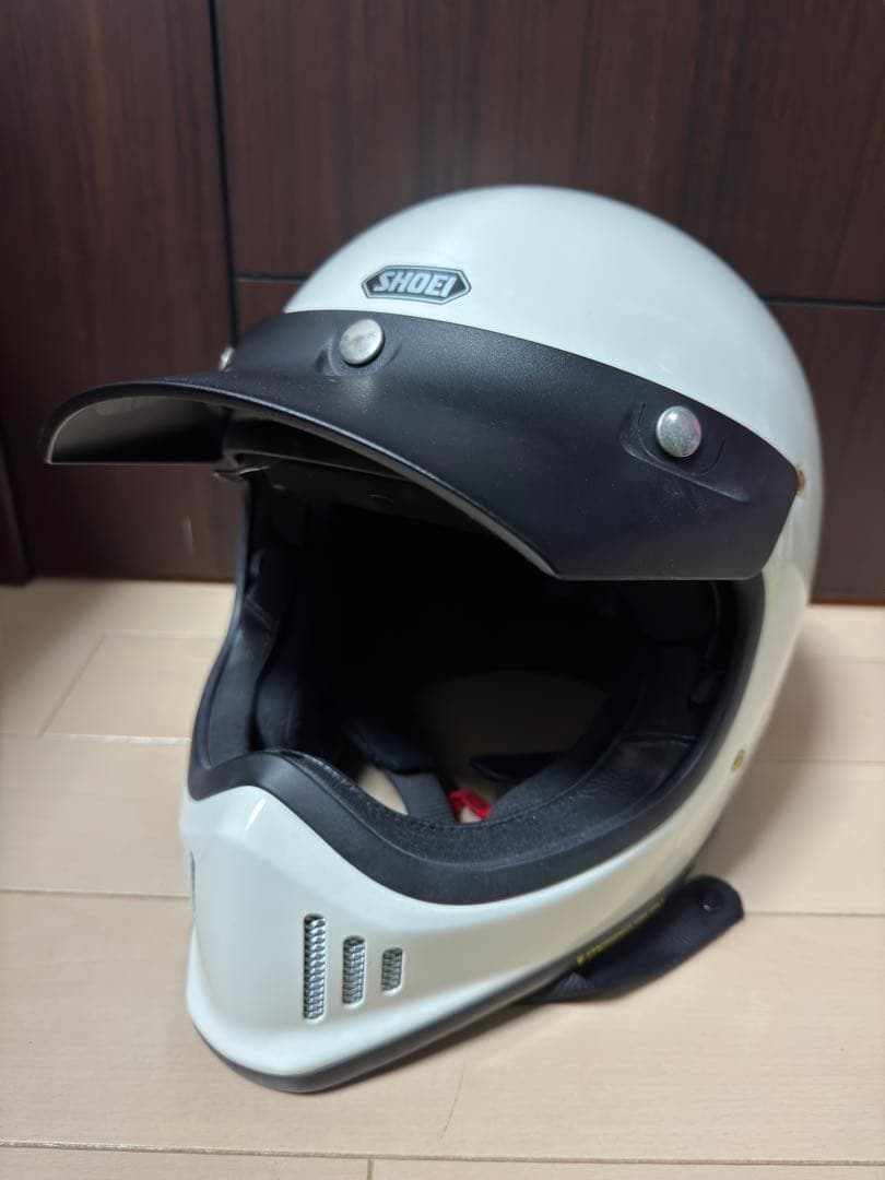 ショーエイヘルメット　EXゼロ オフホワイトLサイズ