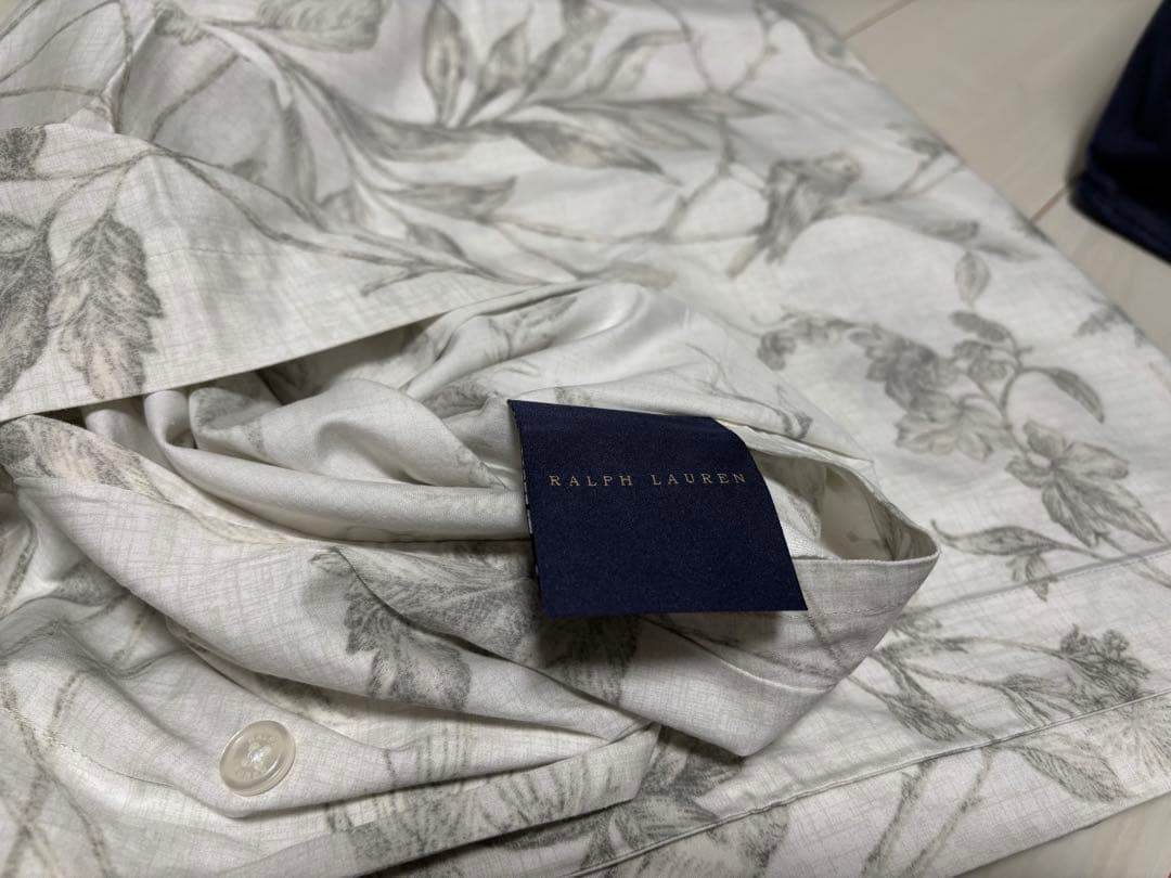 Ralph Lauren フローラル掛け布団カバー　ほぼ未使用　ペア購入可能