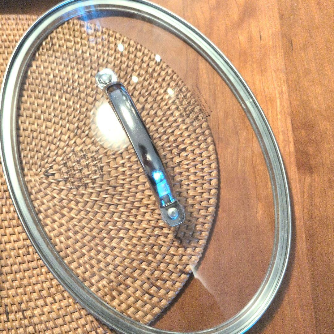 美品　 MEYER オールインワン オーバルパン グリルプレス＆中網付き！