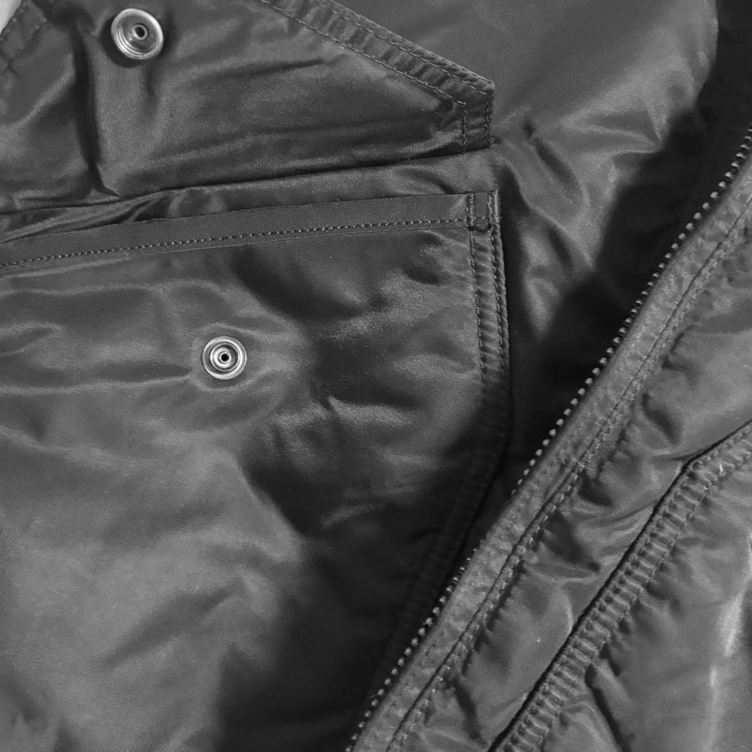 【美品】Schott ブラック MA-1 フライトジャケット S