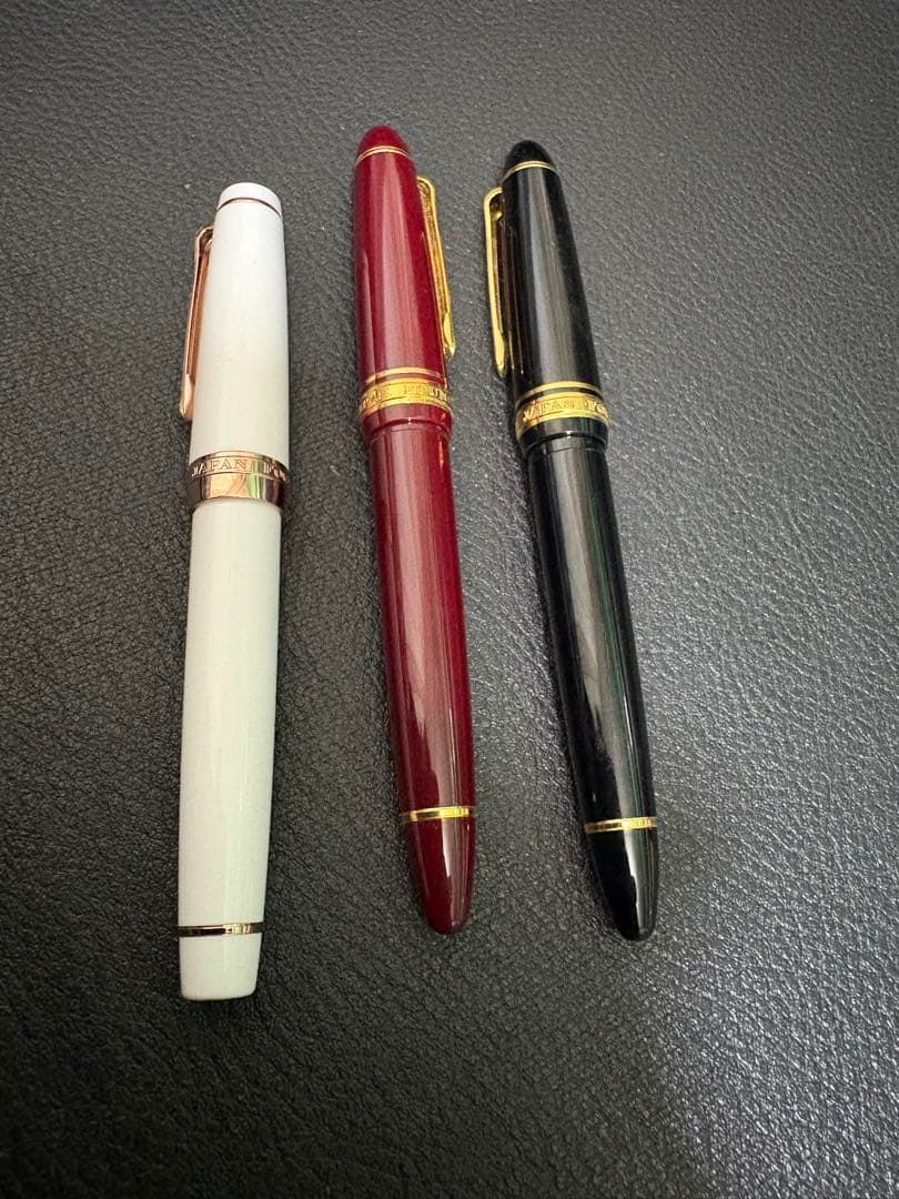 セーラー ファウンデッド 1911　ペン先21K 3本セット　ジャンク