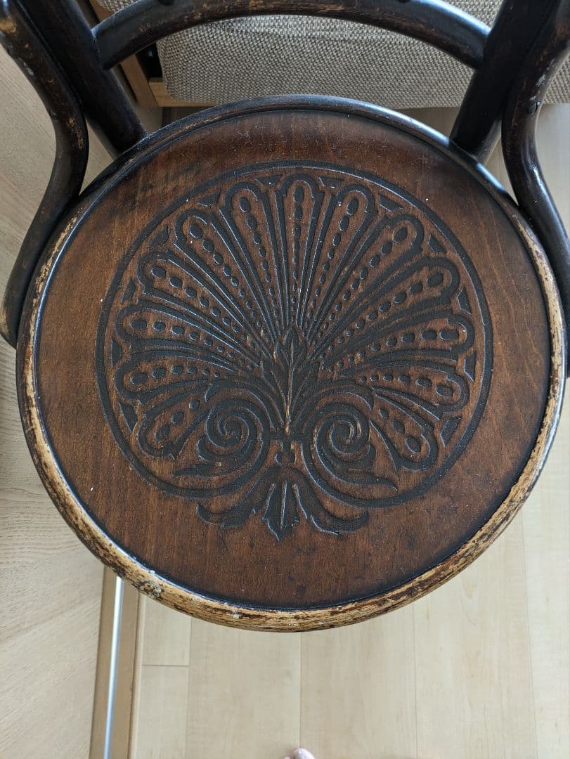 アンティークチェア　ビンテージ　イギリス　ダイニング椅子　曲木