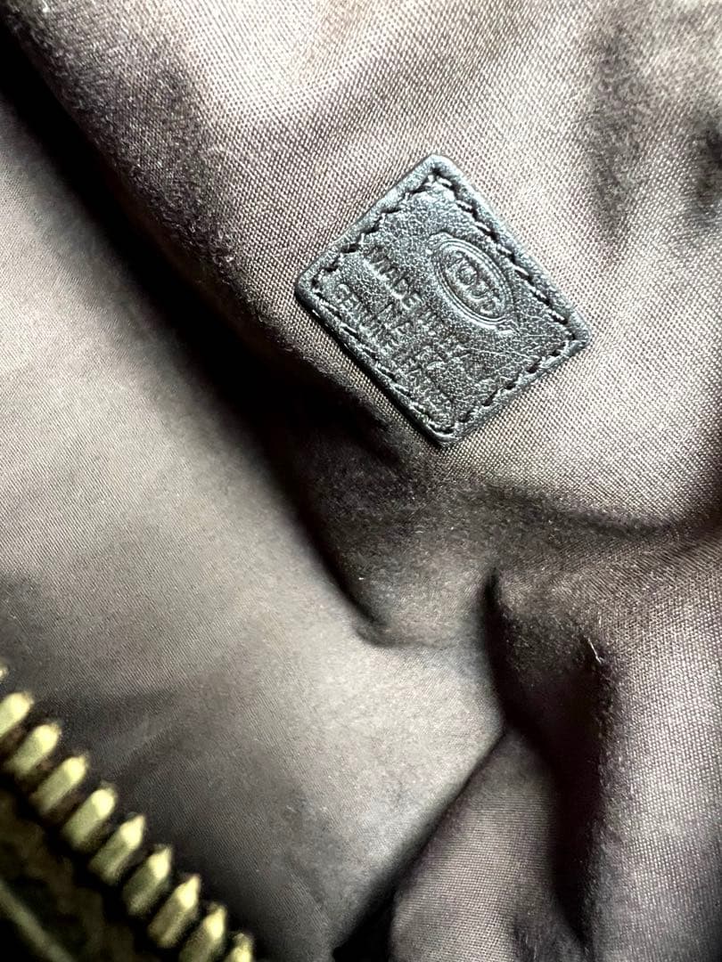 トッズ　TOD’S セカンドバッグ　Wジップ クラッチバック ダークブラウン