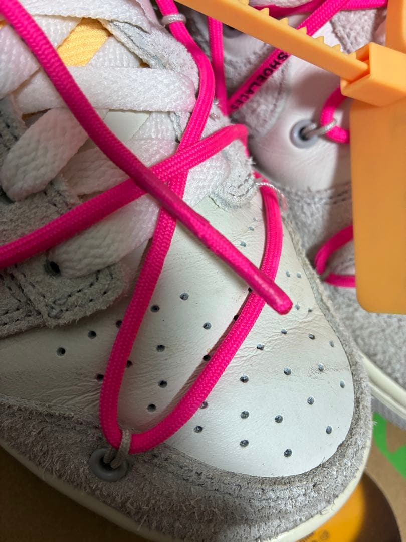 靴 NIKE Off-White DUNK LOW 17/50 US9.5