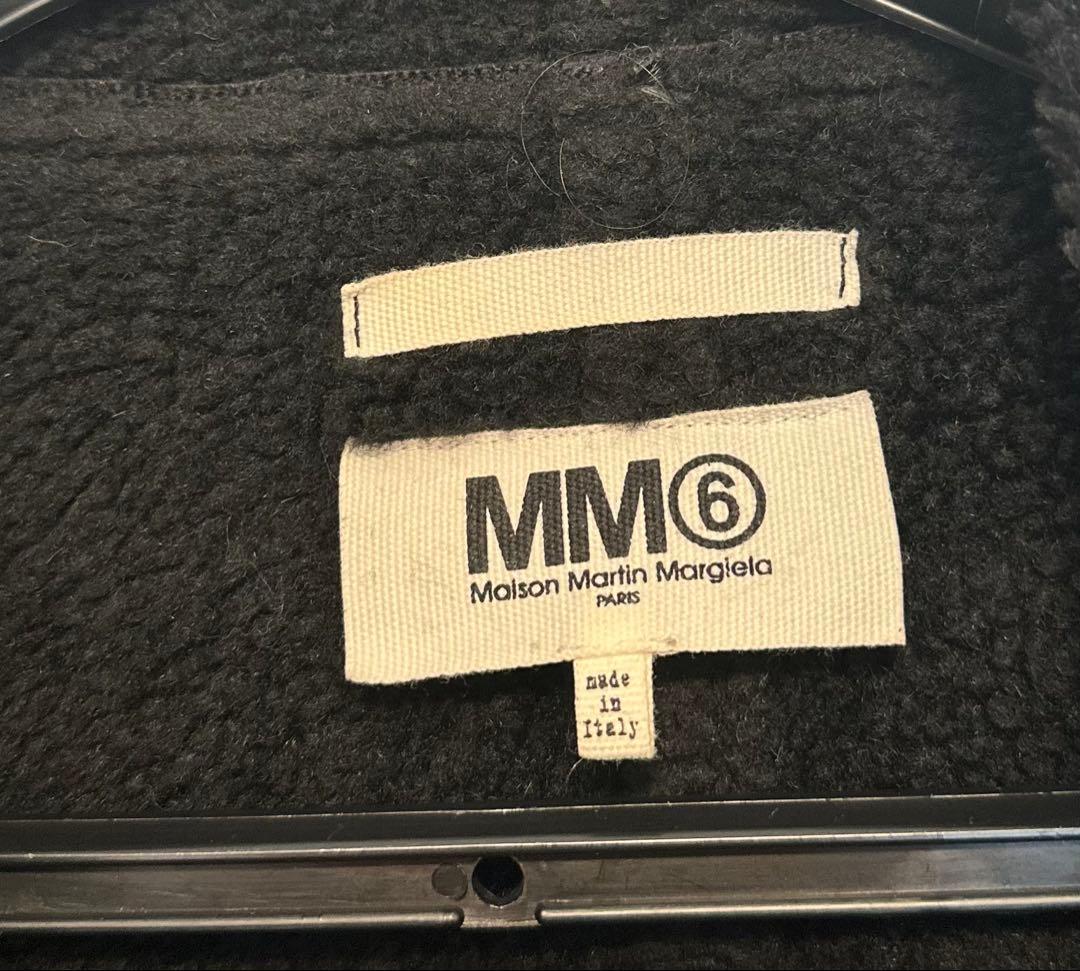 MM6 Maison Martin Margielaフェイクムートン、ライダース