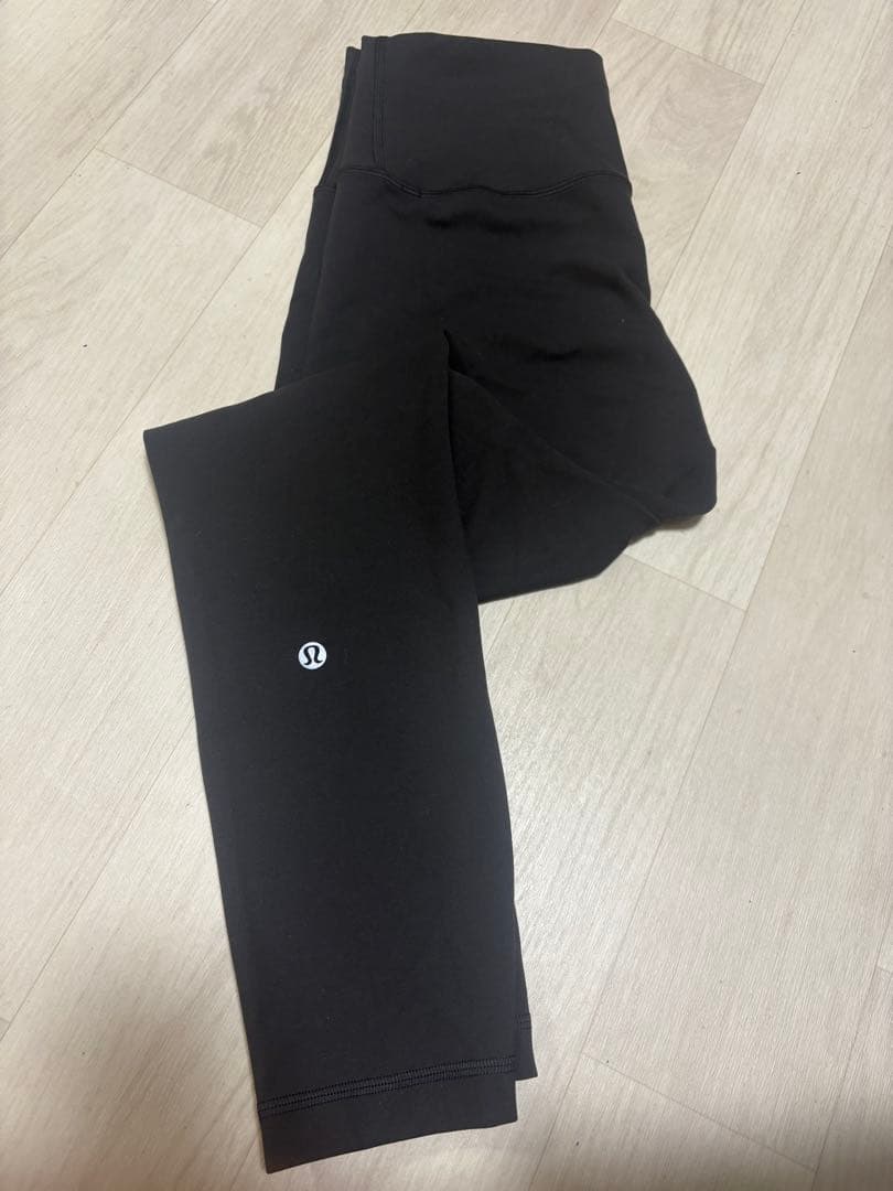 【美品】Lululemon ブラック ヨガパンツ
