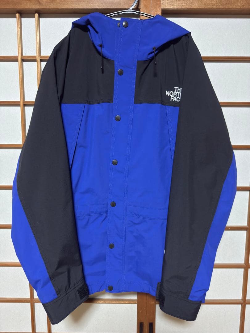 試着のみ L ノースフェイス マウンテンジャケット ラピスブルー NP62236