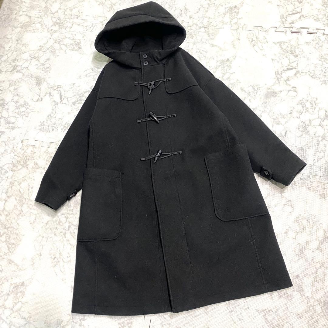 フォルム　FORME 東原亜希　ダッフルコート　ロングコート　黒