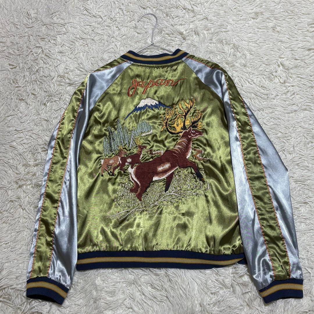 テーラー東洋 スカジャン サイズL 04年製 中綿無し ファスナー不良