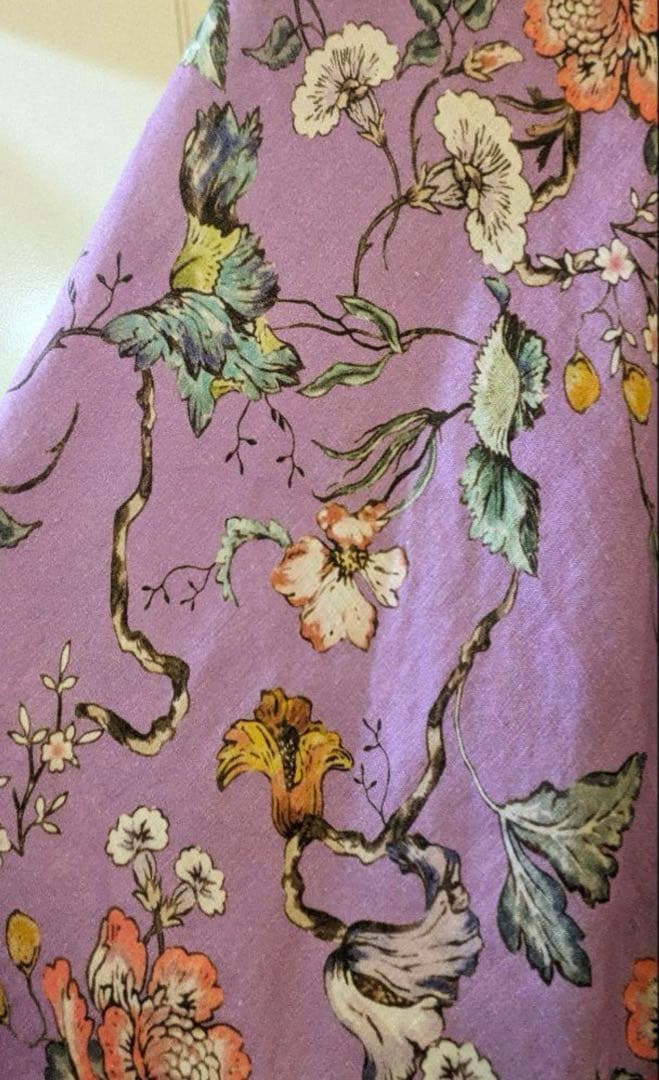 MYLAN レア！フラワープリント巻スカート