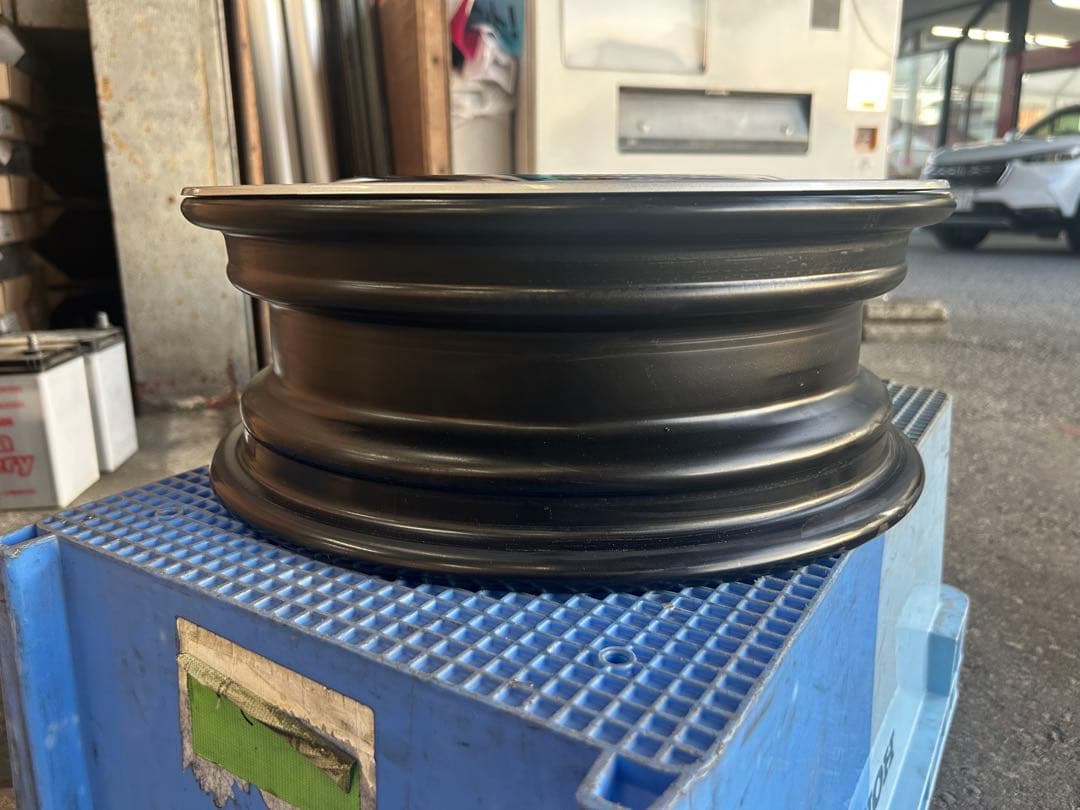 Honda純正　新品外し鉄ホイール 14インチ　ホイールカバー付き　4本セット