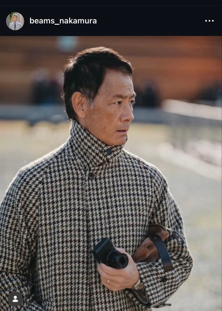 beamsf バルカラーコート　ツイード　W.BILL 38