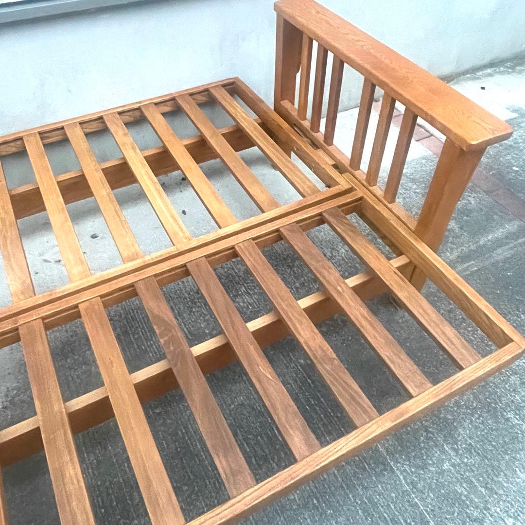 L.L.Beanエルエルビーン　ソファベッド　フートン　木製家具