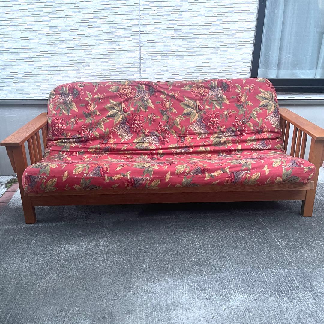 L.L.Beanエルエルビーン　ソファベッド　フートン　木製家具